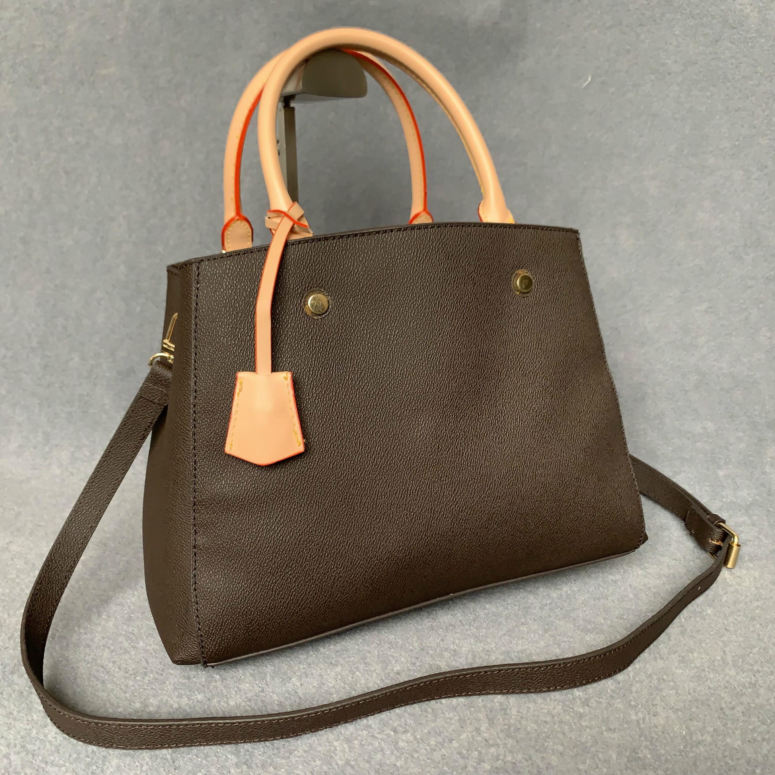 

hot luxurys designers Handbags Purses MONTIGNE Bag Women Tote Brand Letter Embossing Genuine Leather Shoulder crossbody bag