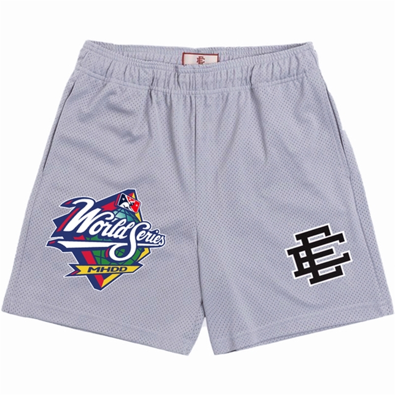 

Eric Emanuel EE Basic Shorts Baseball World Series Specific Men's Casual shorts Fitness Sports Summer Gym Workout Mesh Pant 220507, Apricot ee