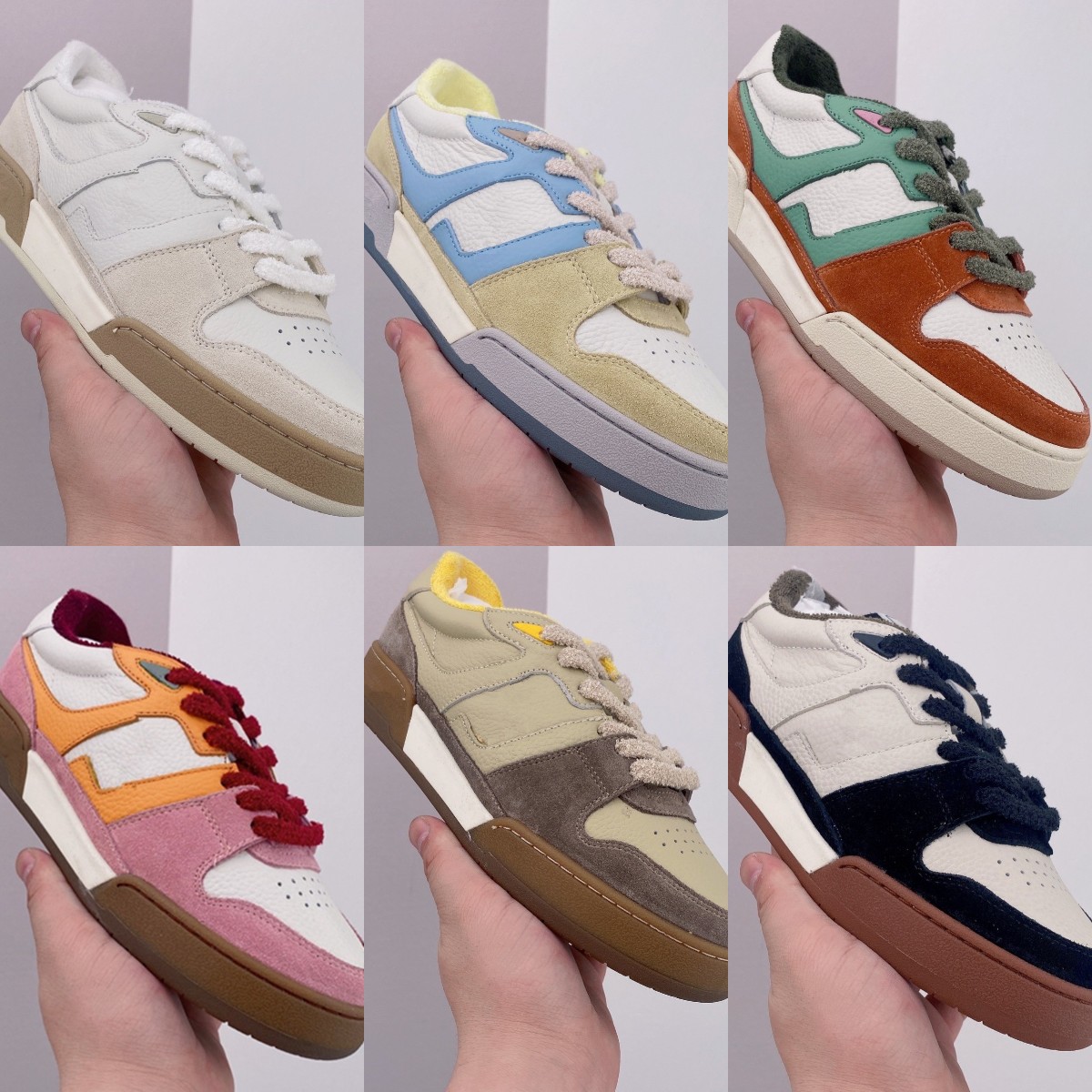 

Genuine Leather Suede Low Top MATCH Sneakers 2022s Casual Sports Shoes Designer fashion Flat Platform Woman  sneaker Luxury Rubber Sole Capsule Trainers US5-12, 32245602