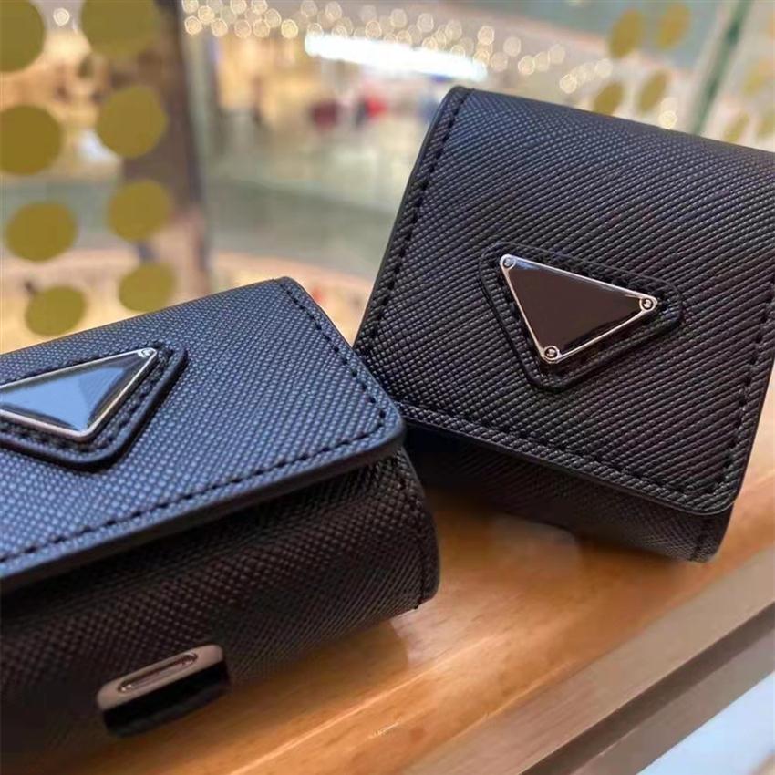 

Designer Headphone Accessories airPods Cases for 1/2 airpod pro case top quality Fashion Letter printed protection Black White Pin268N