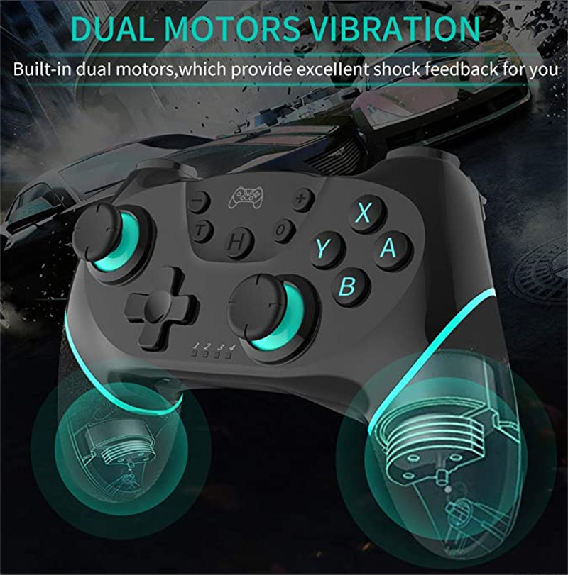 

Bluetooth Remote Wireless Controller Gamepad Joypad Joystick for Nintendo Switch Pro Console with Retail Packing Dropshipping