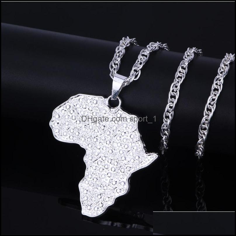 

Pendant Necklaces Hip Hop Jewelry Africa Map Color Gold For Women Men African Maps Jewellery Gifts Mens Drop Delivery 2021 Pendants Sp Dhbnr