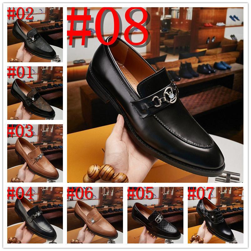 

A1 2022 Pointed Toe Men Designer Dress Shoes Alligator Pattern Luxury Wine Red Male Casual Shoes Slip-on Office Feast Formal Shoe, #04