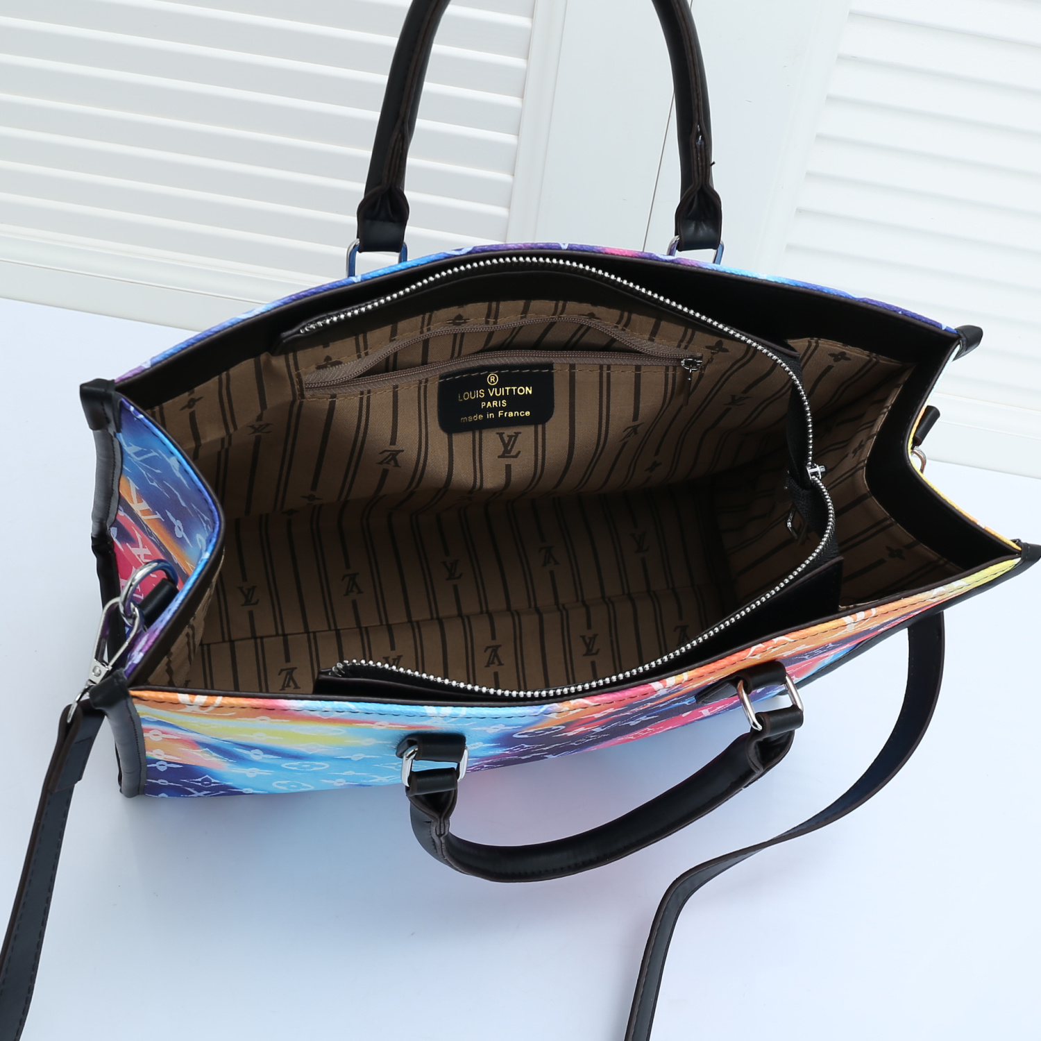 

Luxury Designers Handbag Tote Shoulder Clutch Bags Crossbody Shopping Bag Purses Letters Flowers Floral One Handle Wallet Backpack Women Handbags Totes F871, As pic