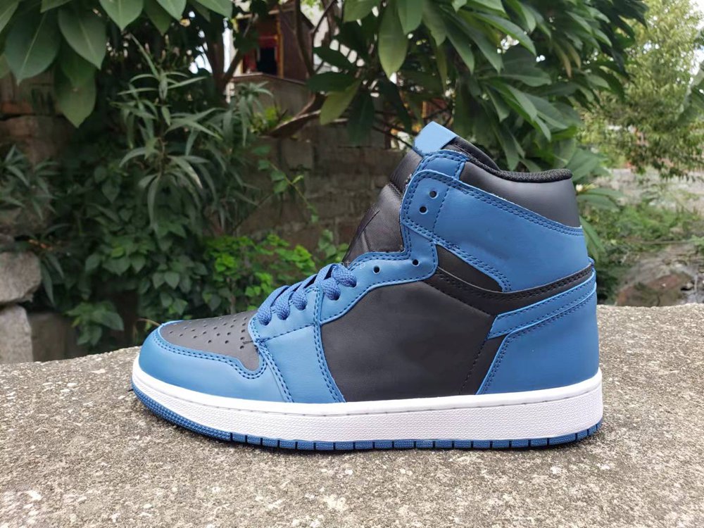 

1 1s High Dark Marina Blue 555088-404 Basketball Shoes Womens Mens Size US 4-13 36-47, 554724-124