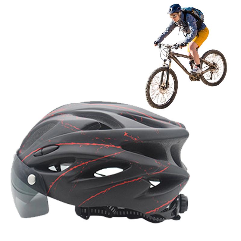 

Motorcycle Helmets Bike For Men Women Adult With Detachable Magnetic Goggles Adjustable Cycling Road Mountain BikeMotorcycle