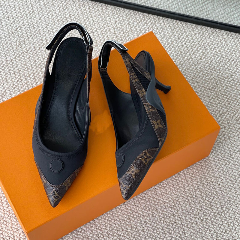 

women dress shoes luxury designer ladies sexy high heels Fashion wedding party heel pumps Top quality heels boat shoe with box, Style 4 5.5cm
