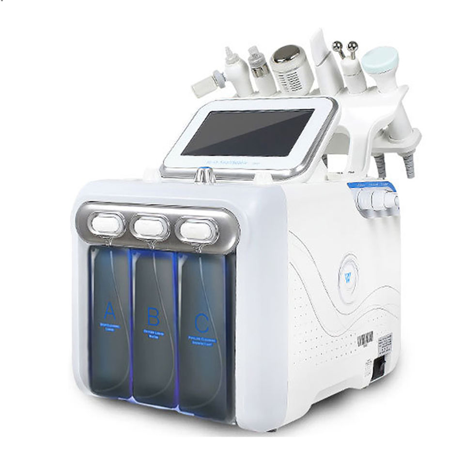 

Skin Rejuvenation 6 in 1 Hydro Facial Beauty Equipment microdermabrasion