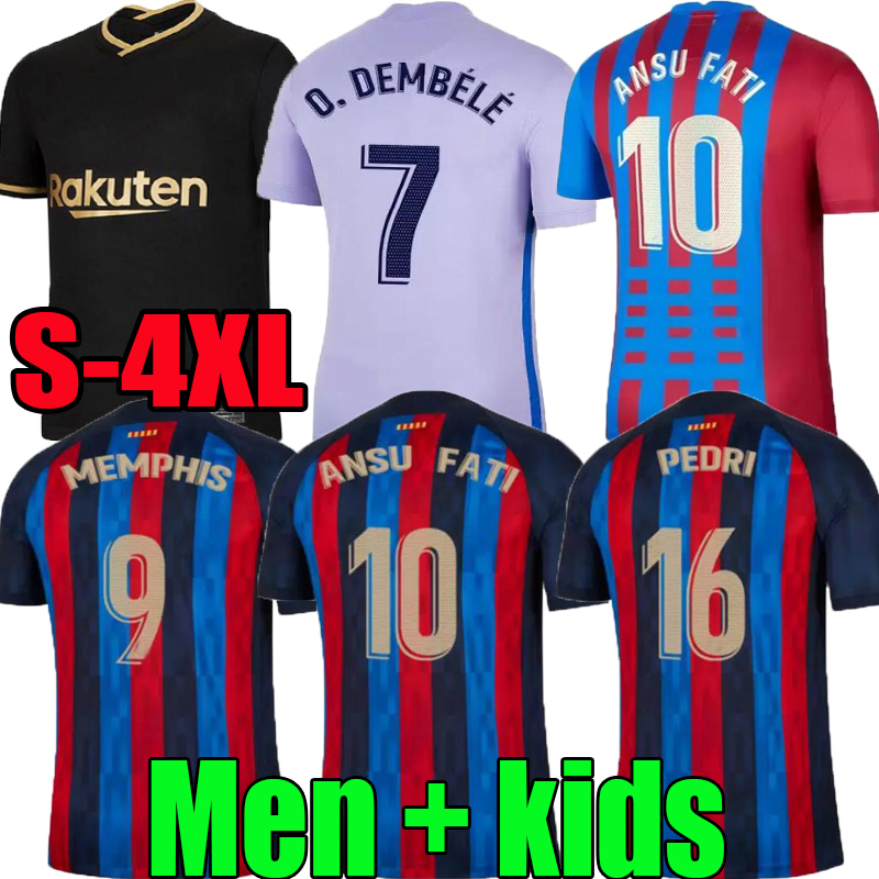 

20 21 22 23 home away PEDRI soccer jersey ADAMA GAVI camiseta de futbol R. ARAUJO 2021 2022 2023 Barcelona FC ANSU FATI MEMPHIS DEST, 21/22;home