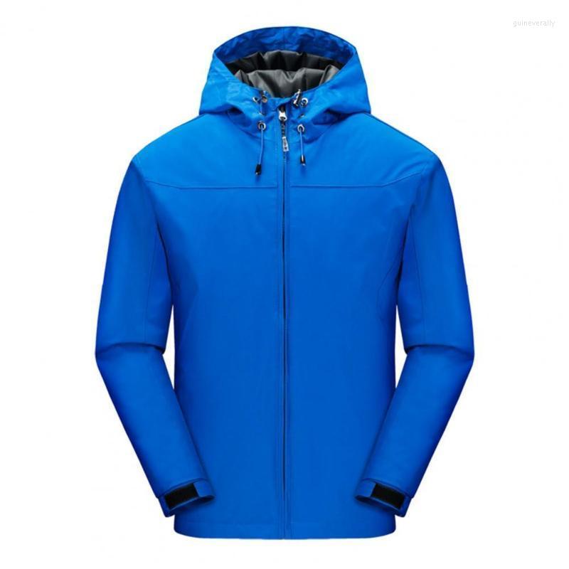 

Men's Down & Parkas Men Jacket Keep Warm Thick Casual Hooded Windbreaker Long Sleeve Coat 2022 Winter Guin22, Blue