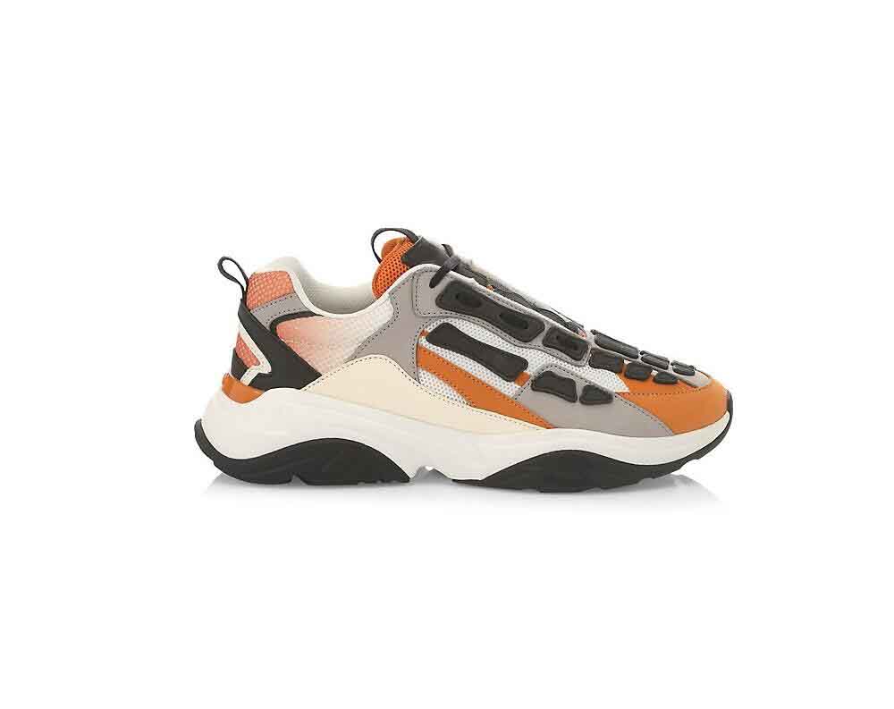 

Super quality sneakers Men's casual shoes genuine leather lace-up outdoor walking trainers Multicolor Bone Runner Sneakers size 38-45
