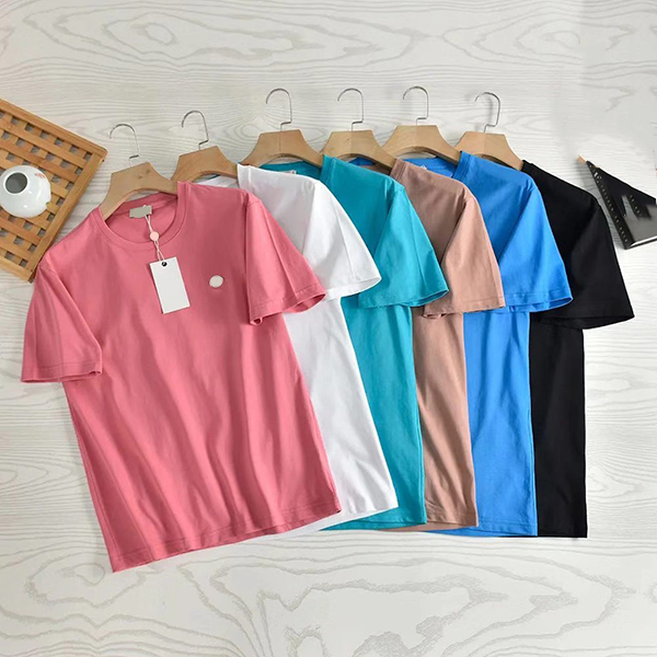 

6 Colors Classic Chest Logo mens t shirt Simple Casual shirts Couple style same style for men and women, Supplement (not shipped separately)