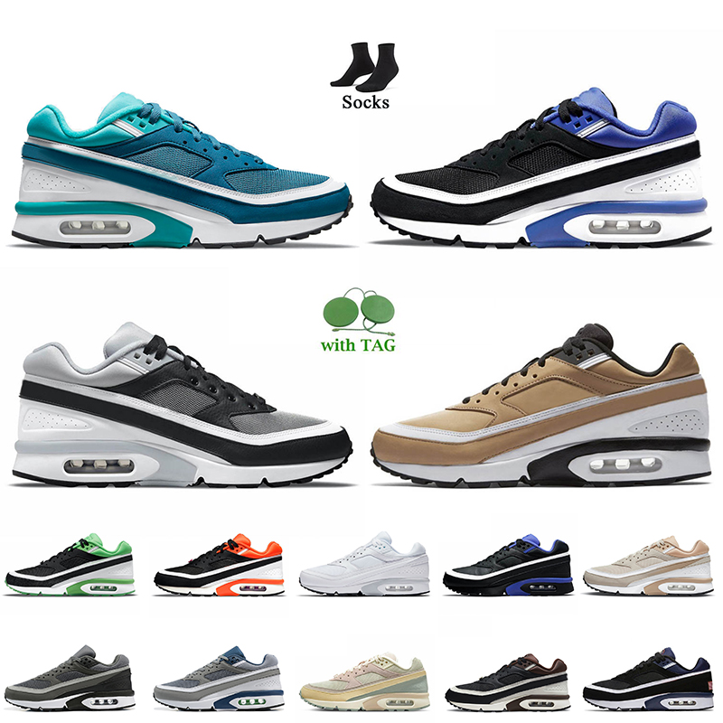 

2022 Fashion Women Mens BW OG Running Shoes With Socks Marina Persian Violet Lyon Vachetta Tan Beijing White Pure Platinum Black Leather Grey Neon Trainers us 9.5, B22 dark grey 40-45