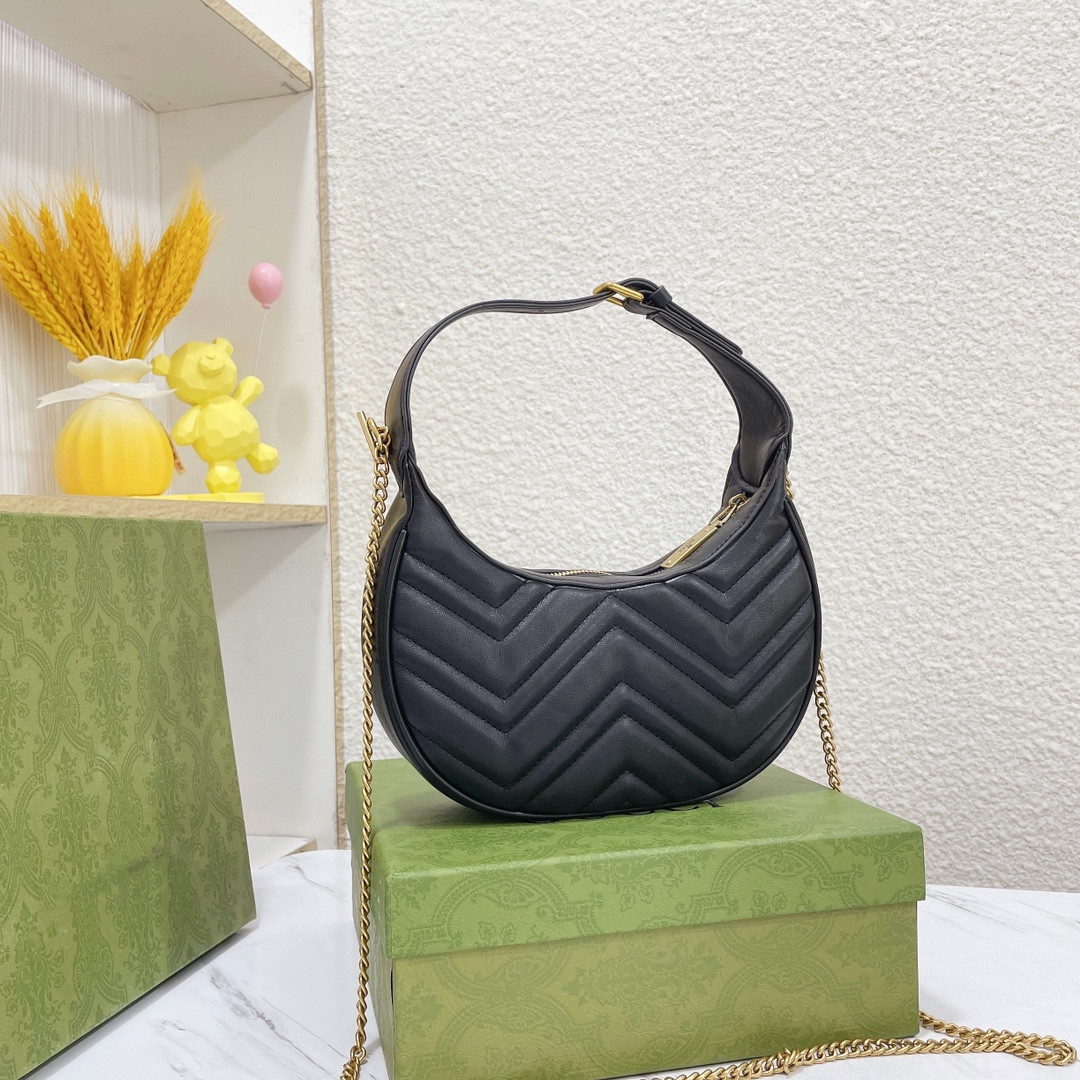 

699514 New Designer Fashion Women's Armpit messenger vintage Bag Crescent Bag Single Room women luxury shoulder summer bags for white handbag purses