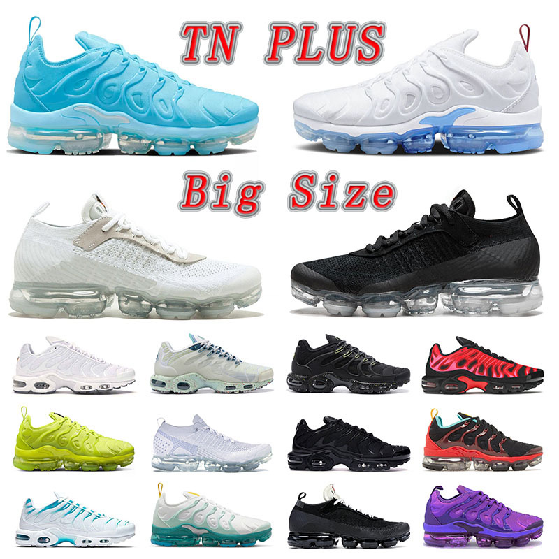 

Nik Air Maxs Tn Plus Designer Running Shoes For Mens Womens University Blue Tennis Ball Stained Glass Fly Knit Flynit Terrascape Sneakers Trainers Big Size Us 12 13, 36-47 triple white (2)