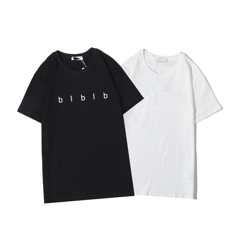 

2022 Women' T-shirt Brand Luxury Designer Tee Galaxy Street Shooting New Short-sleeved T-shirt Loose Printing Cotton Men' Women' Clothing, Black