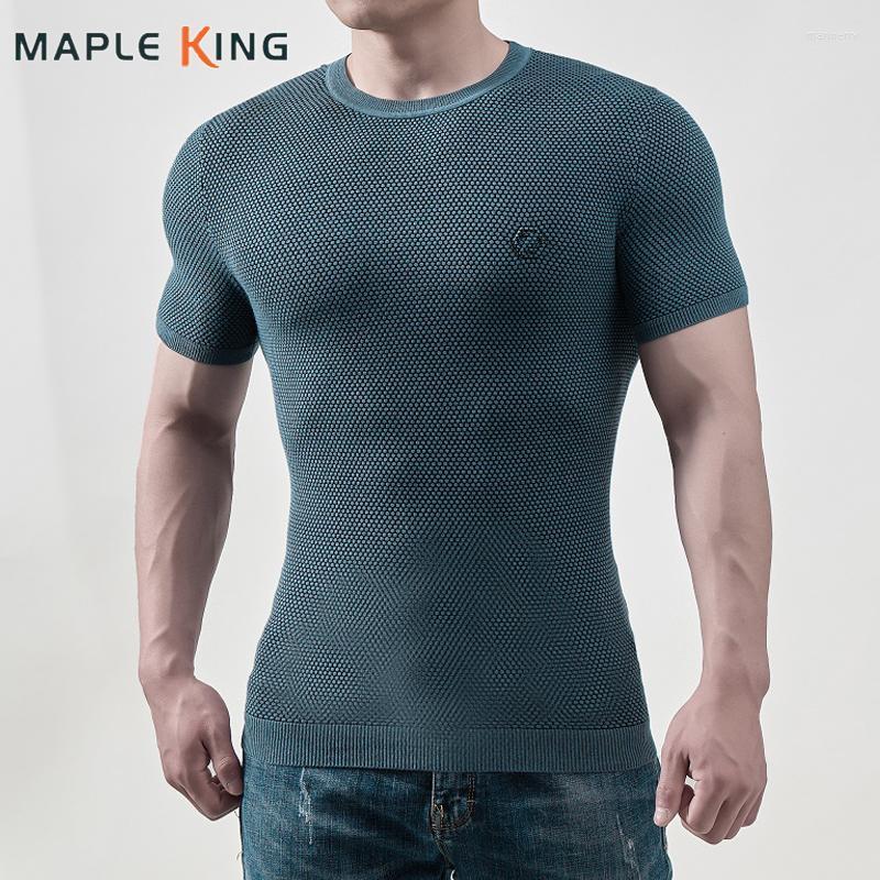 

Men's Sweaters Men Clothing 2022 Tactical Sweater Hombre Vintage Knitted Pullover Short Sleeve Slim Social Club Tshirt Jumper Cool SweatersM, Navy