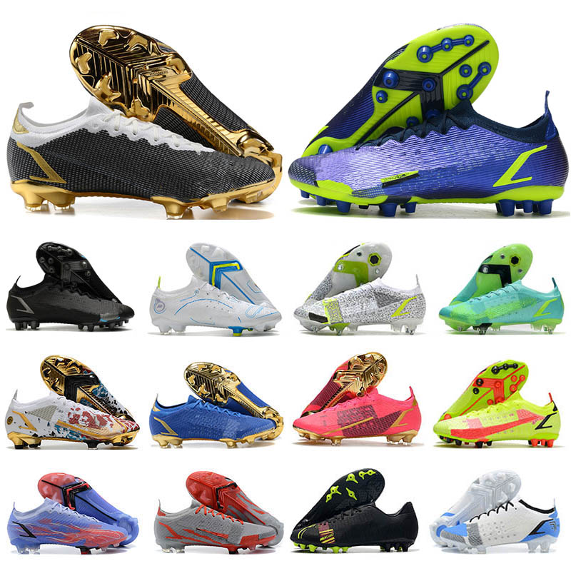 

Mens High Tops Soccer Shoes Superfly 8 Elite FG Cleats Mercurial Vapores 14 XIV Dragonfly MDS Firm Ground Men Outdoor Football Boots, #1
