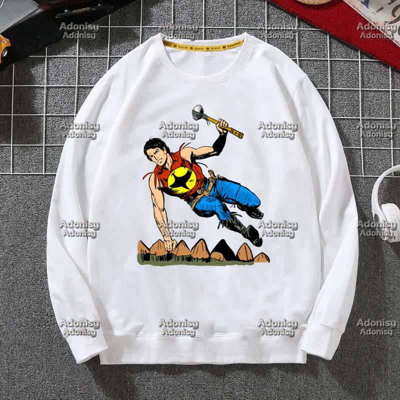 

Men's Hoodies & Sweatshirts Zagor Harajuku Loose Streetwear Top Autumn Spring O Neck Pullover Hoody Mens, Black