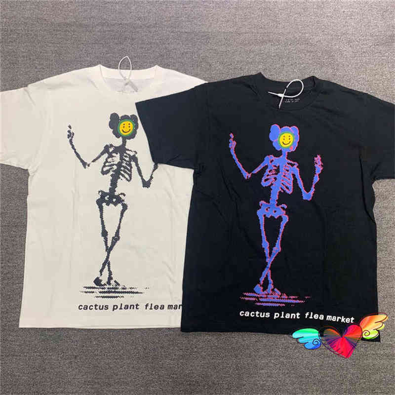 

2022ss CPFM.XYZ Tee Men Women CPFM T Shirt Streetwear Cactus Plant Flea Market T-shirt Hip Hop Tops Printed Tag Short Sleeve