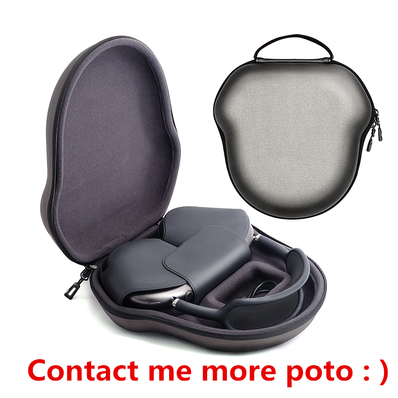 

For Airpods Max Headphone Accessories Solid Silicone Cute Protective Earphone Cover Apple Wireless Charging good Box Shockproof Case
