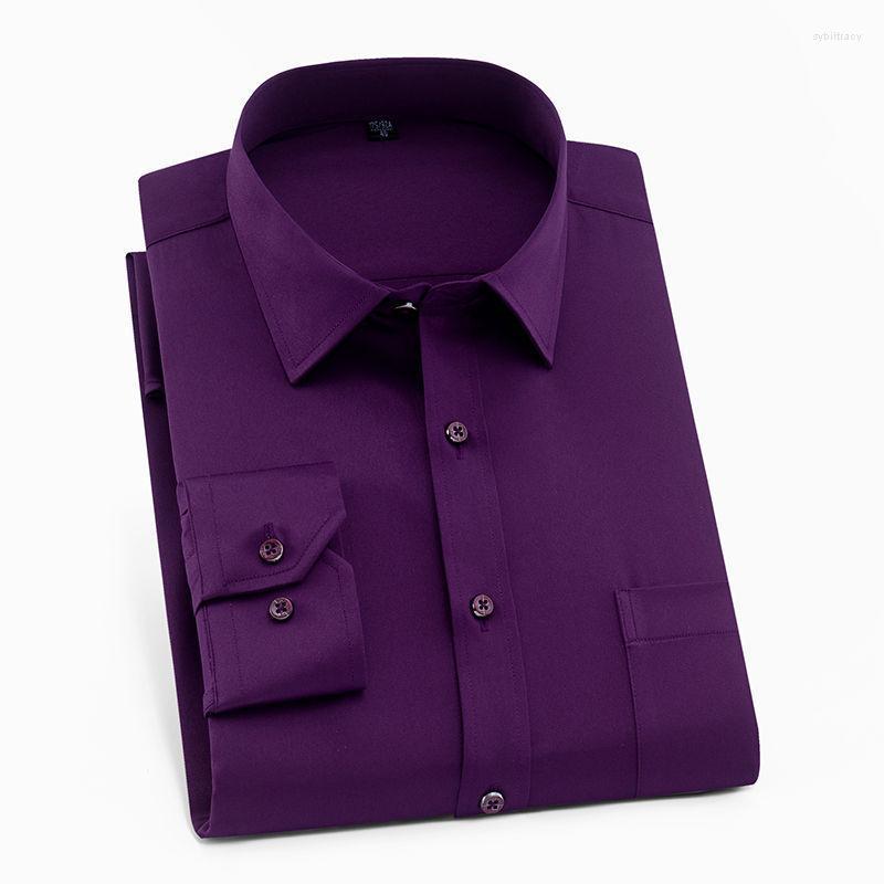 

Men's Dress Shirts Autumn Mens Business Casual Stretch Long Sleeve Shirt Oversized Button Up Formal Wear Ironing Men's ClothingMen's Syb, Pink short sleeve