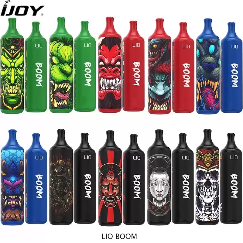 

IJOY LIO Boom 3500 PUFFS Disposable E cigarette 10ml Pre-Filled 1400mAh Power Battery vapes pen starter kit Authentic wholesale