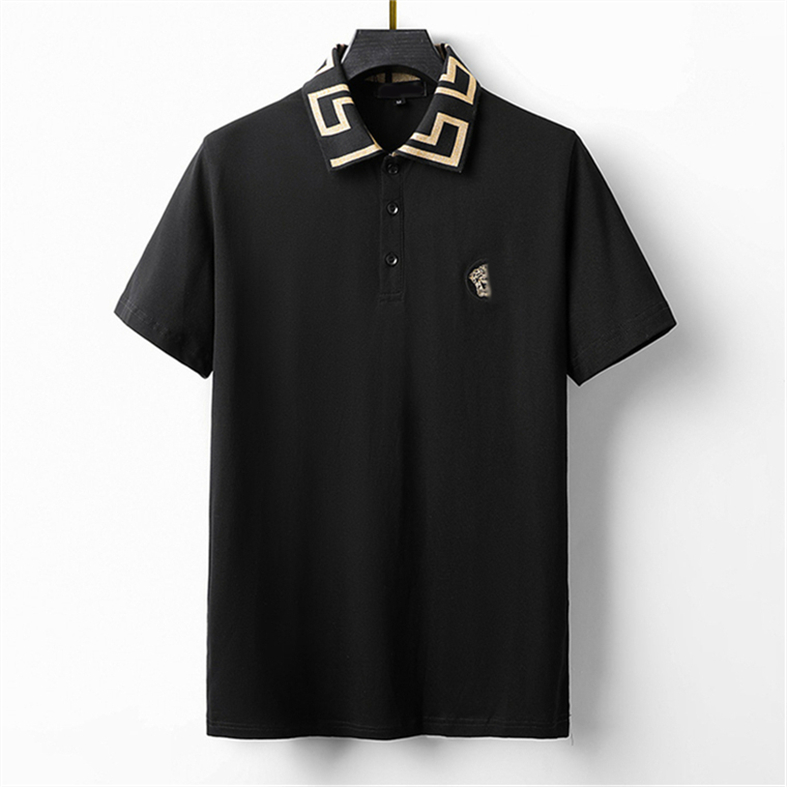 

luxury Men's women T-shirts Polo Shirt high quality embroidery classic senior Casual Homme short sleeves Mens cotton comfortable trend summer @41, White