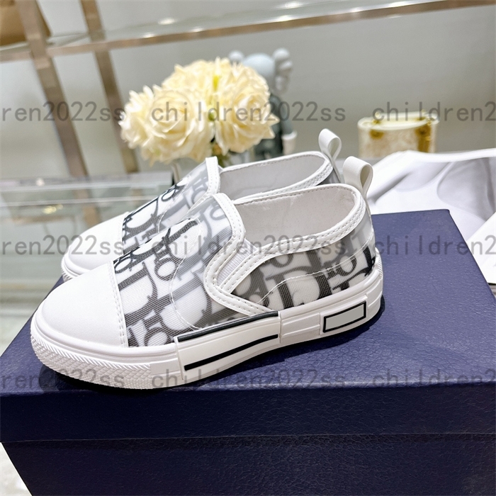 

white color designer baby shoes high-end 2022 girls flat shoes luxury canvas sneakers size 26-35 newly summer casual dr-shoes for boys, Blue
