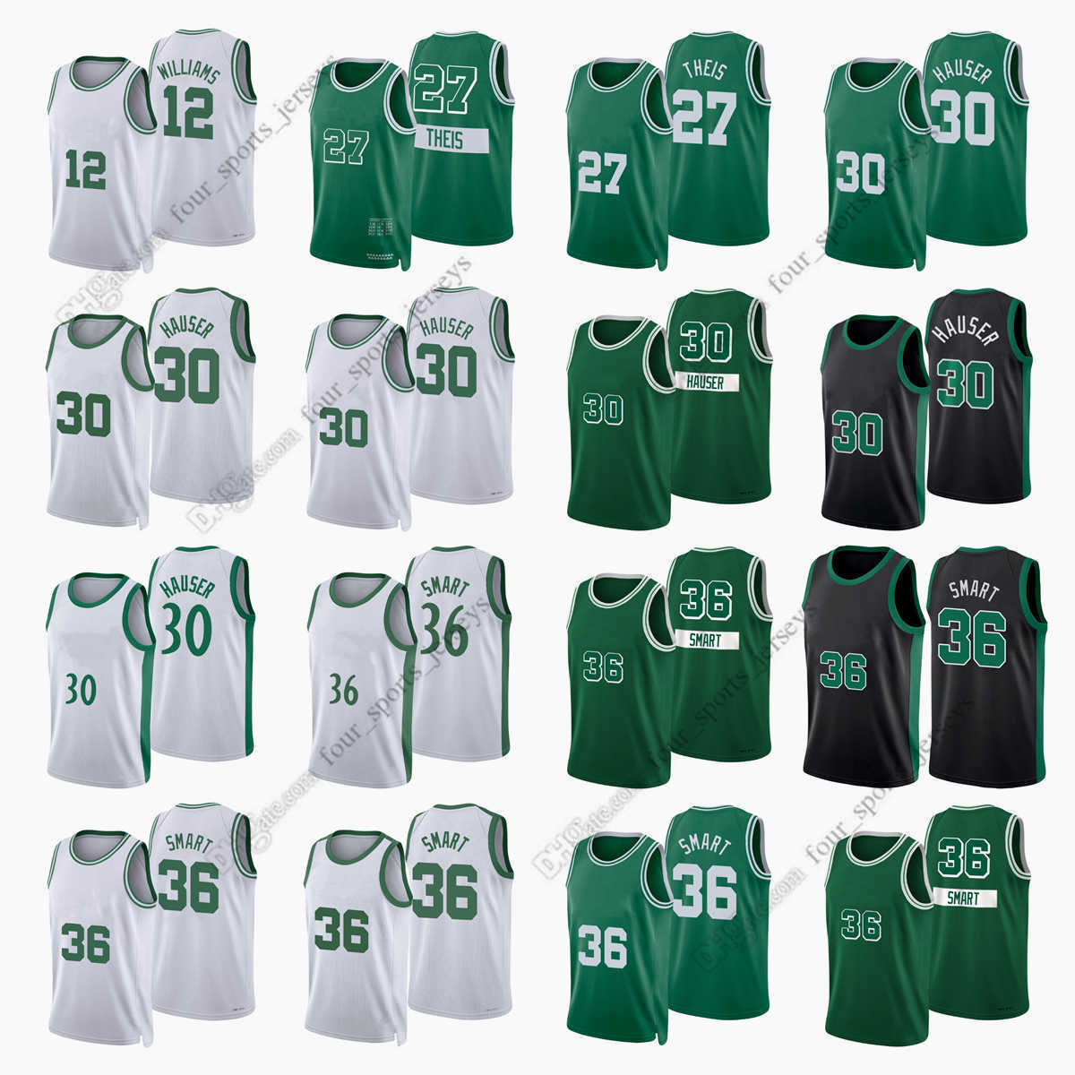 

Printed 2022 New City Basketball Jerseys Theis Daniel Hauser Sam Smart Marcus