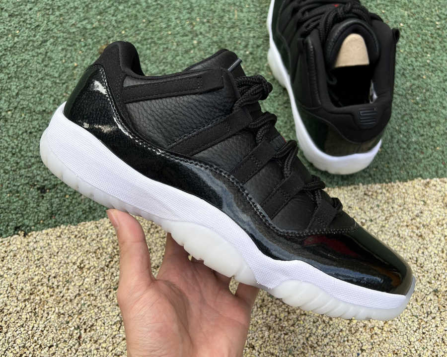 

Top quality Jumpman 11 Low 72-10 Basketball Shoes Black/Gym Red-White-Sail Real Carbon Fiber 11s Trainer Sports stylist Fashion Sneakers, #1