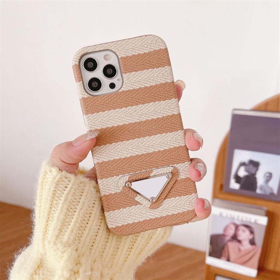 

Fashion designer iphone case iphone13 case stripe high-end fall proof mobile phone cases 12 11promax x 7 / 8plus multiple colors g300t, Light blue