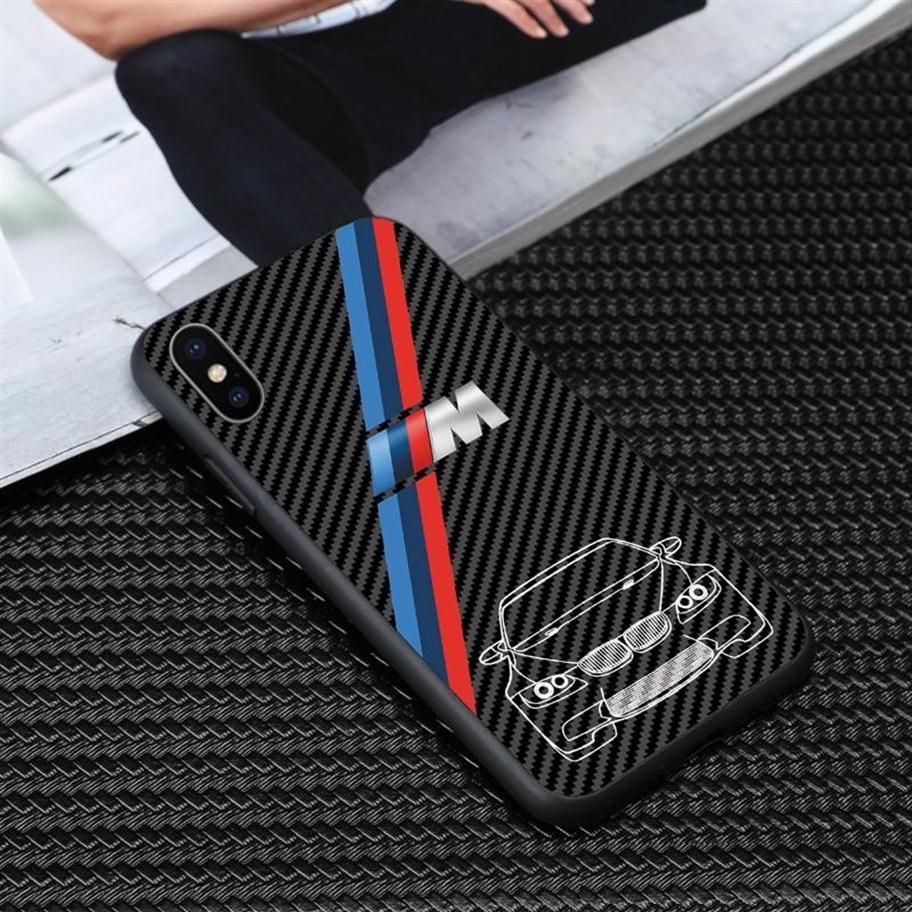 

TPU Glass Racing car bmw series phone Cases for apple iphone 13 mini 12 11 13pro max 6 6s 7 8 plus X XR XS MAM SE2 SAMSUNG S8 S9 S293B, Black