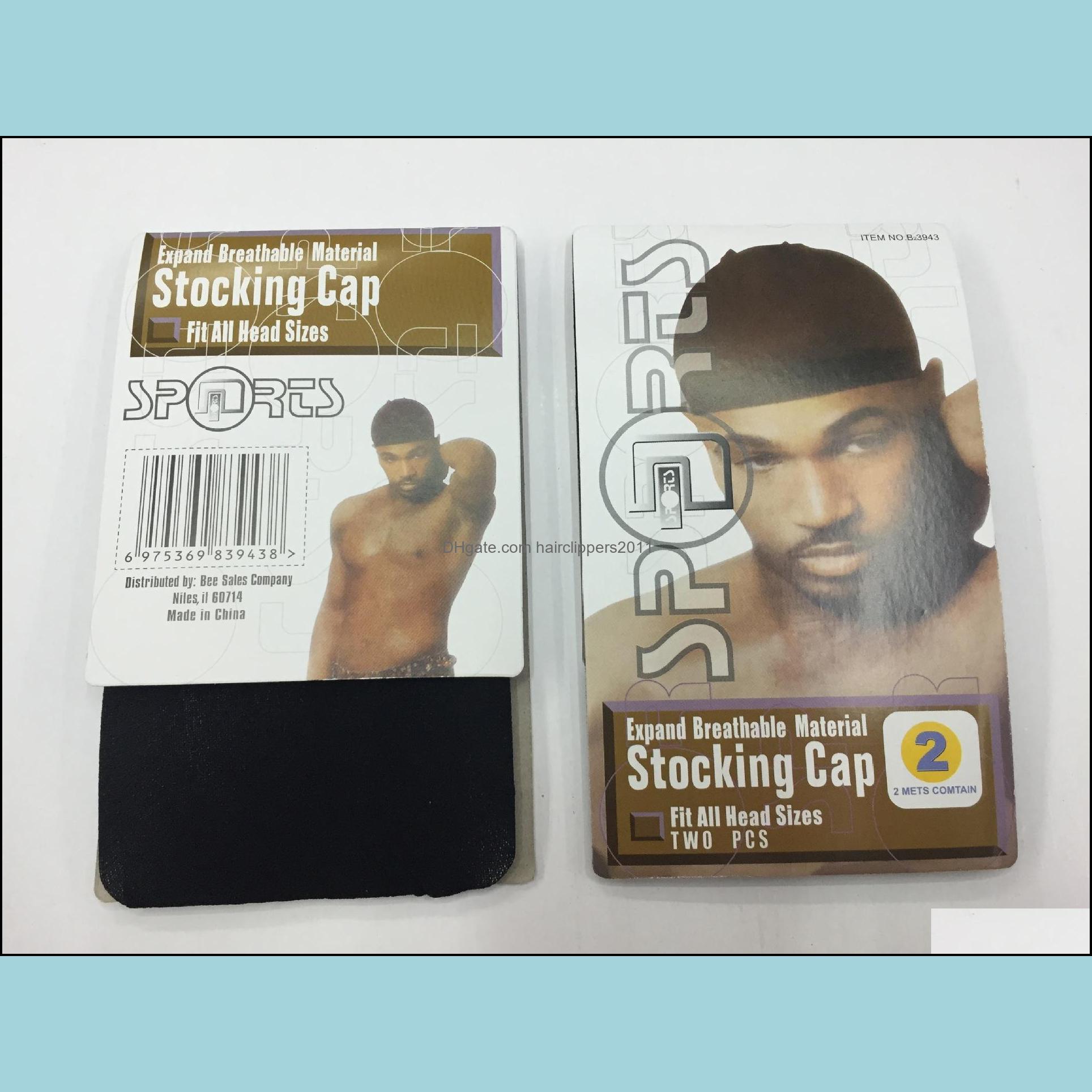 

Wig Caps Hair Accessories Tools Products 2Pcs Mens Socks Cap Hairnet (Wig Cap) Nylon Models Drop Delivery 2021 5Gwye