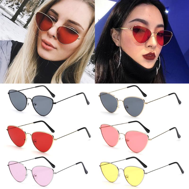 

Sunglasses Women Eyewear Goggles Metal Coating Mirror Vintage Small FrameSunglasses