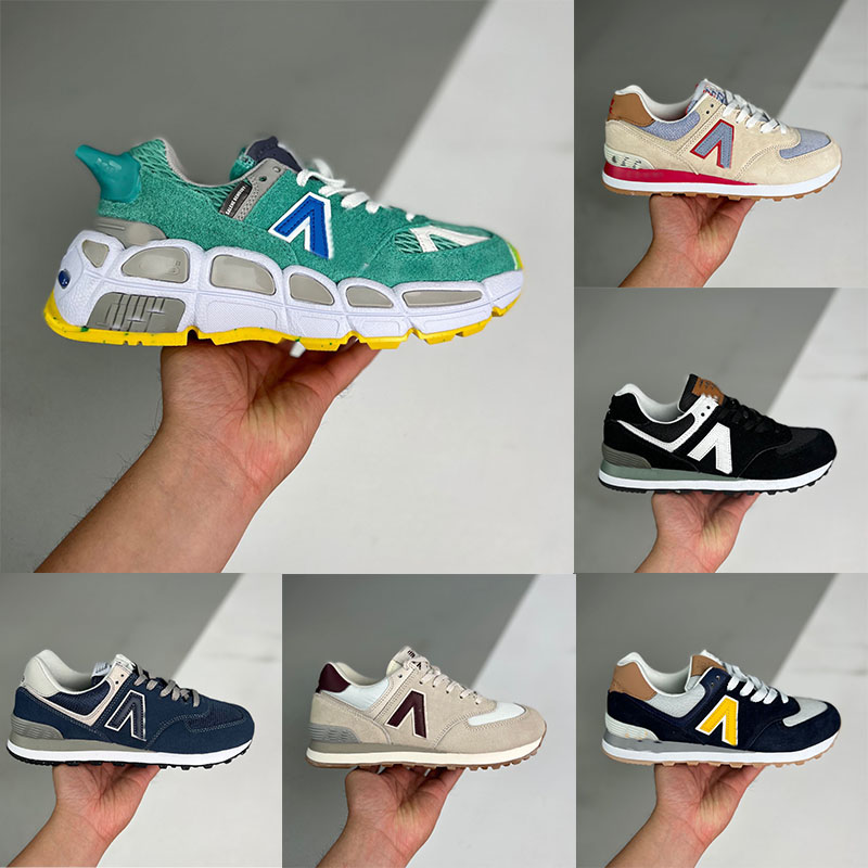 

Designer 574LGI casual shoes for men and women running mesh breathable belt N retro breathable 574 outdoor sports basketball coach shoes size 35-45, Customize