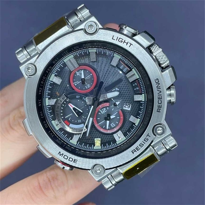 

Brand Business Men's MTG-B1000 multi-function Dual Display Watches Sport Male LED Waterproof Wristwatches All Functions Work2706