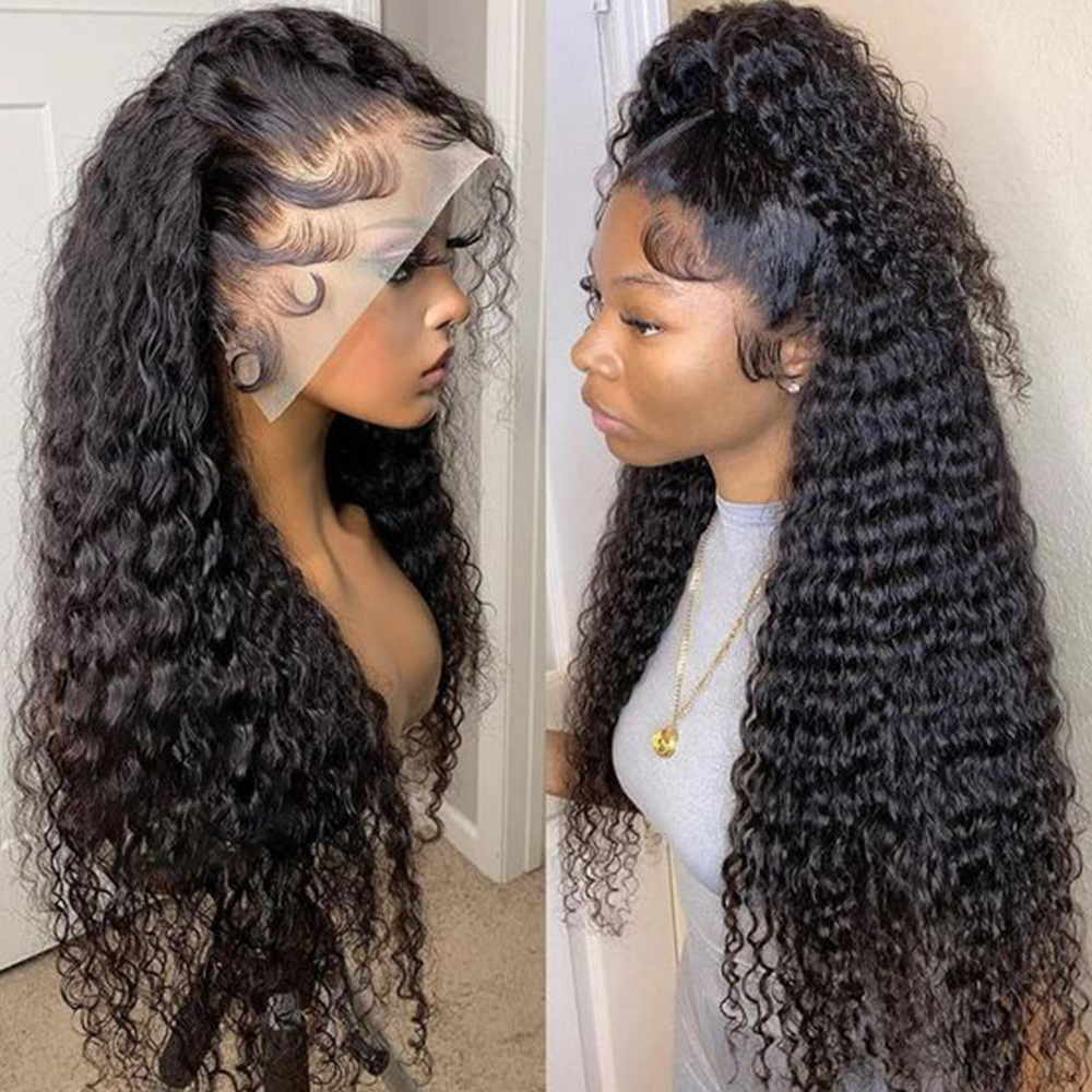 

LX Brand 5x5 Lace Closure Wig Human Hair Wigs For Women Human Hair Transparent Lace Wigs Lace Moxika Closure Wig Curly Human Hair Wigfactory, 4x4 closure wig