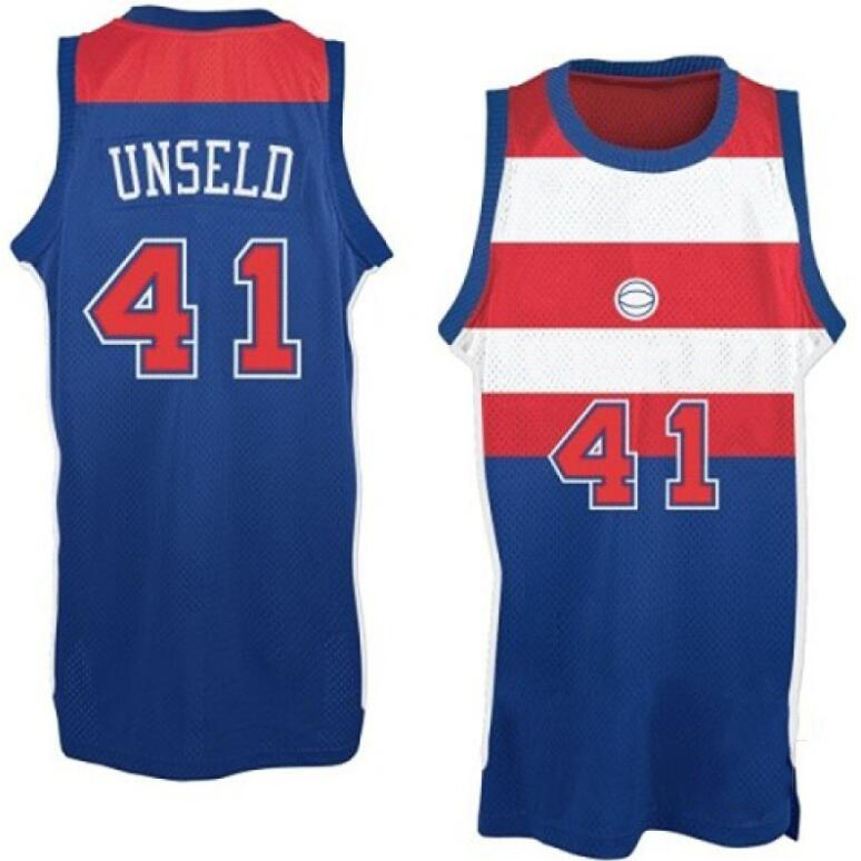 Stitched basketball Jersey Wes Unseld Mitchell & Ness 1977-78 Mesh Hardwoods Classics retro jerseys Men Women Youth S-6XL