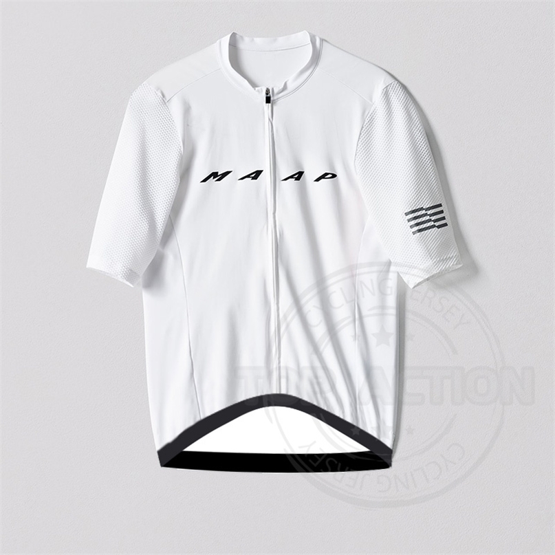 

maap Mens Cycling Jersey Comfortable Breathable Customizable Shortsleeved Cycling Clothing Ropa de ciclismo 220615