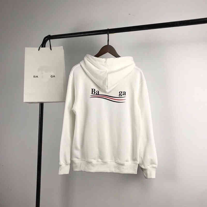 Designer Fashion Balenciga Brands Hoody Hoodie Europe And America Spring Autumn Winter Cotton Letter Printing Mens And Womens Lovers Sweater Coup