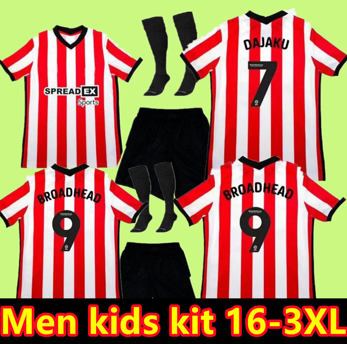

SUNDERLAND 22 23 soccer jerseys home 2022 2023 camiseta de futbol DAJAKU EMBLETON BROADHEAD Gooch O'NIEN Stewart Xhemajli PRITCHARD NEIL MCGEADY football shirts, Black