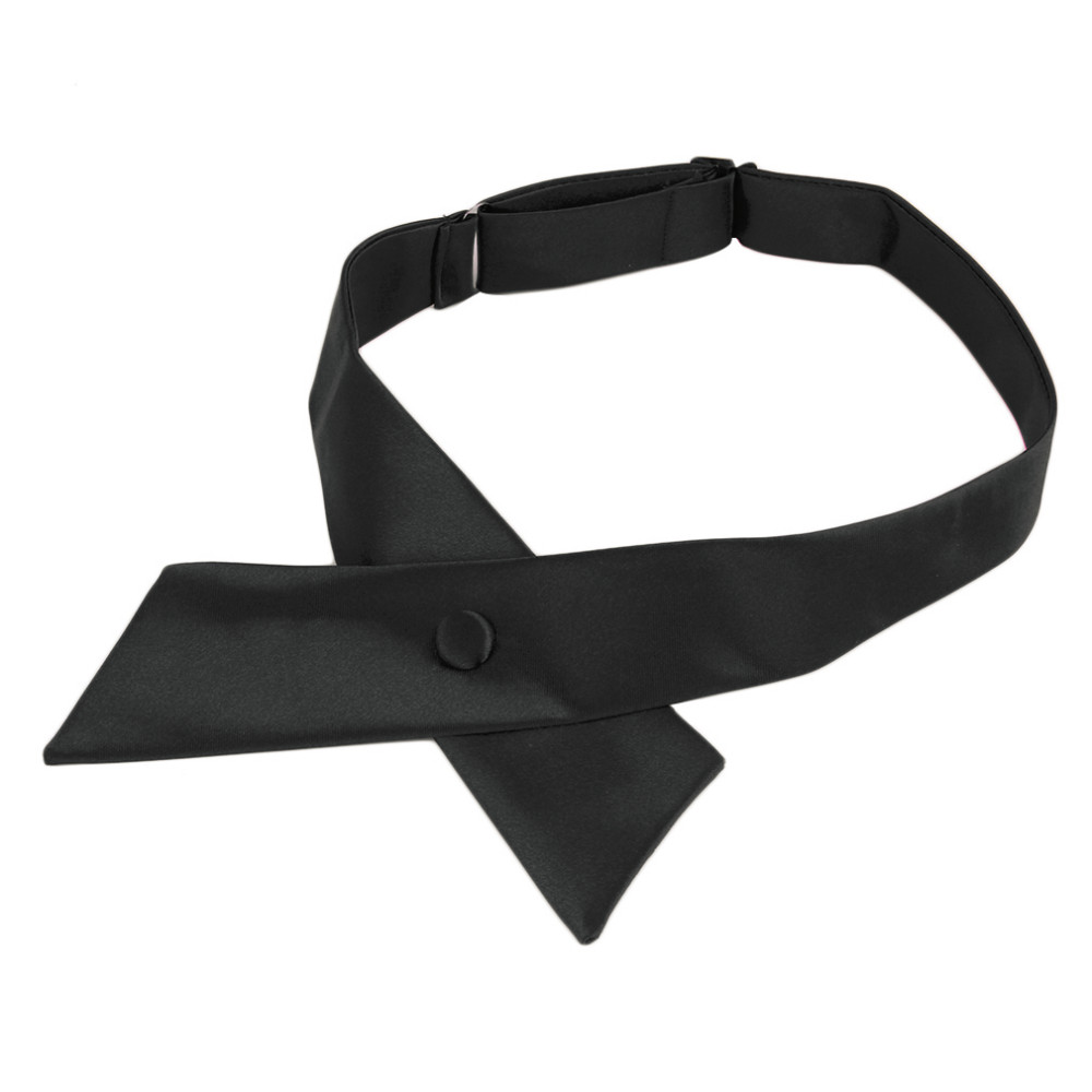 

Hot Adjustable Cross Tie Wedding Bowtie bowknot Dailylife Criss-Cross Uniform Tie fashion Black/ Red YS222