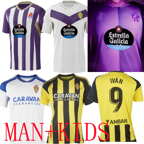 

22 23 Real Zaragoza Valladolid FRAN GAMEZ Soccer jerseys 2022 POMBO KAGAWA Football shirts KIDS away camiseta de futbol Weissman FEDE Sergi Guardiola oscar Plano, Zaragoza 22 23 home kids
