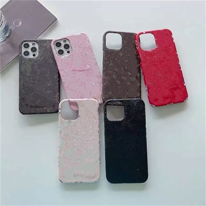 

2022 Designer LVs Phone Cases for Iphone 13 Pro Max 12 11 7 8 plus X xs XR fashion PU Leather with card bag