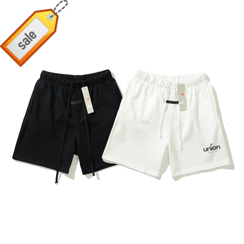 

New Fog Multi Thread Essentials Reflective Fleece Men's Casual Loose Five Point Shorts{category}