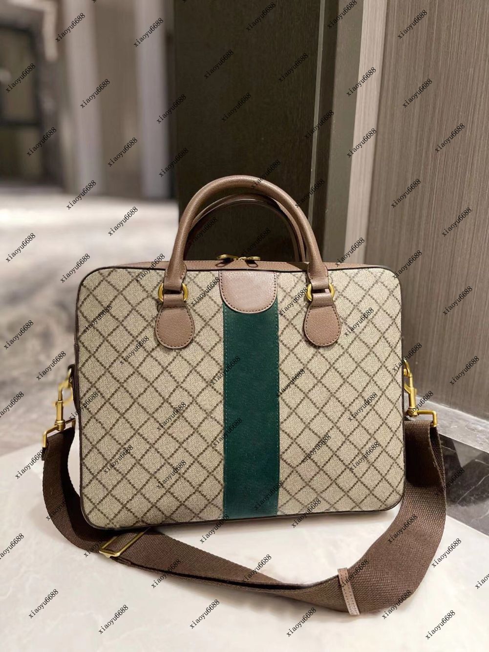 

Top Quality Male Business Single Shoulder Laptop Bag Cross Section Briefcase Computer Package Inclined Bag Men's Handbags Bags Briefcases Satchel, G2