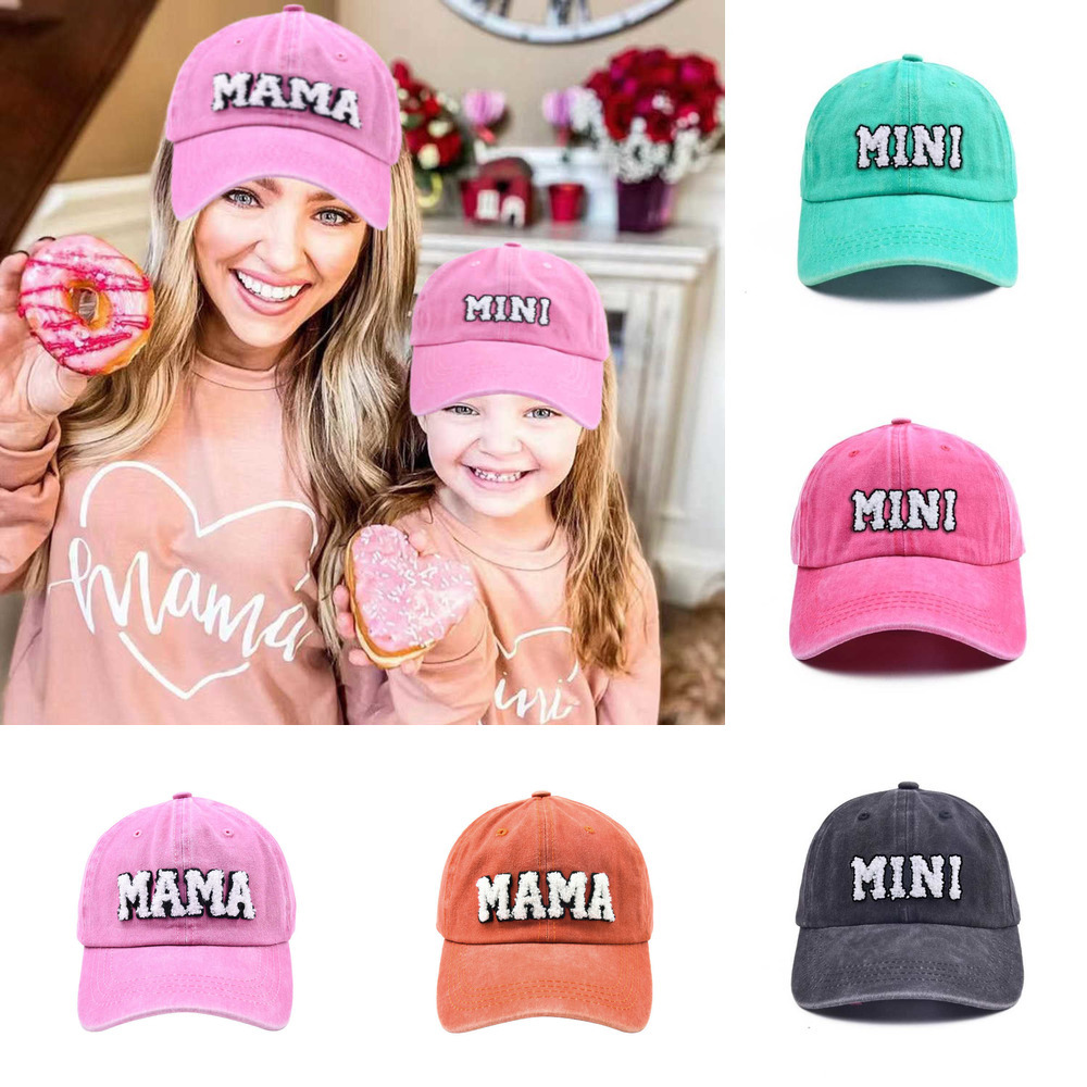 Femmes enfants crème solaire casquettes de Baseball coton lavé chignon désordonné ponycaps MamaTrucker chapeaux été en plein air Golf Sports pare