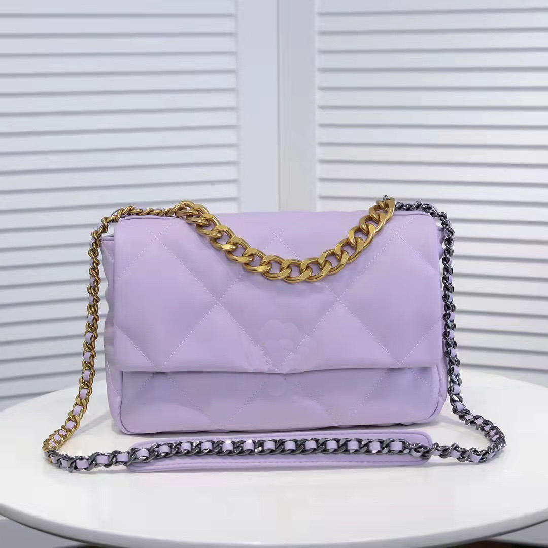 

Fashion designer Classic Flap Vintage Square Bags 16 colourMatelasse Chain Cross Body Shoulder Quilted Calfskin Leather, 45