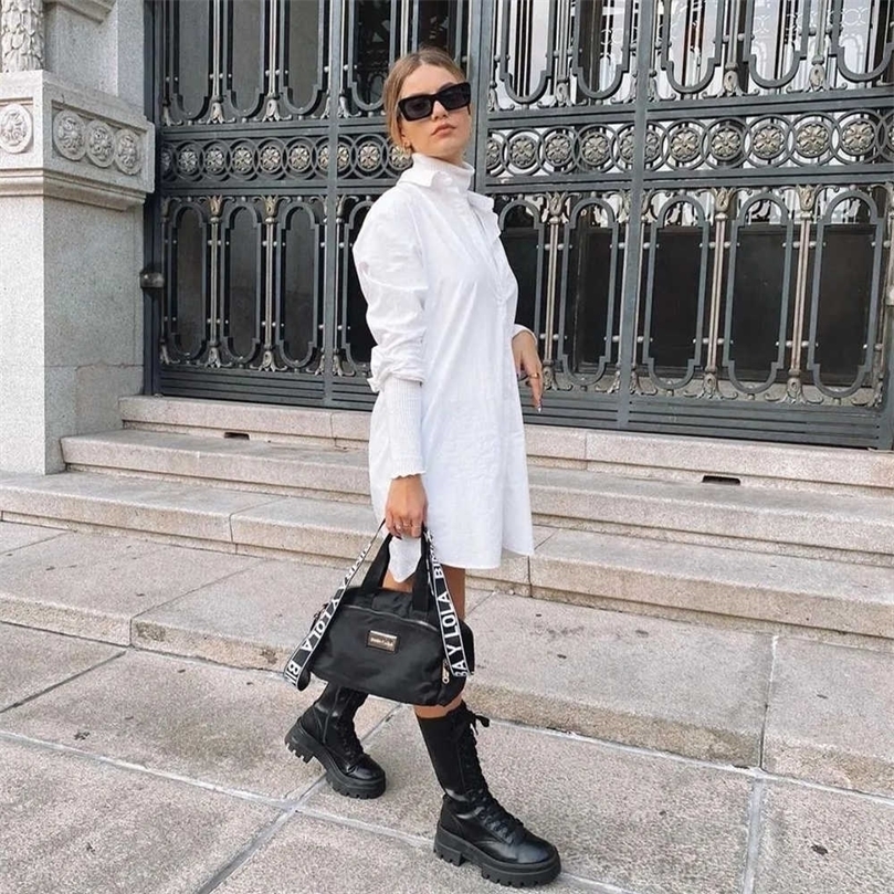 

Women white Oversized Blouse Long Sleeves Collared Loose Elegant Fashion Woman Blouse Shirt Tops Femme Mujer blusas 210709